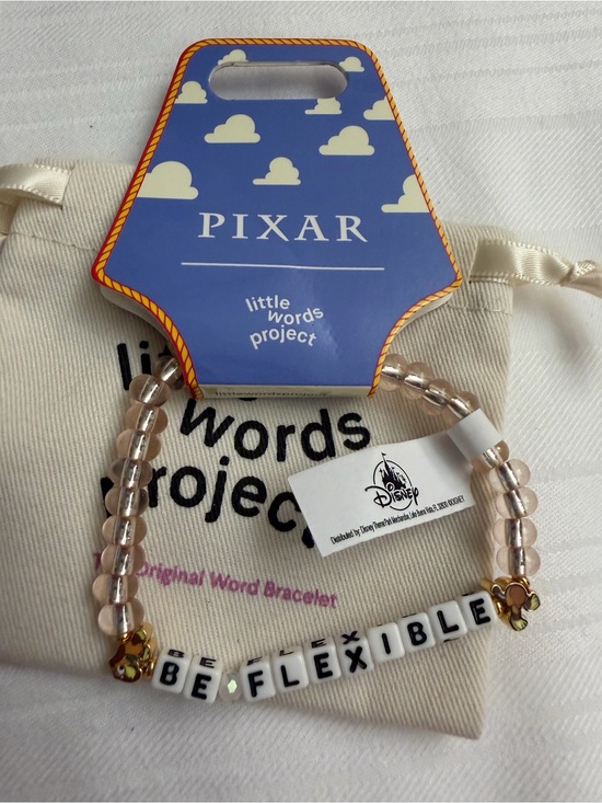 Little Words Project Jewelry - Disney parks little words project toy story slinky 'Be Flexible bracelet